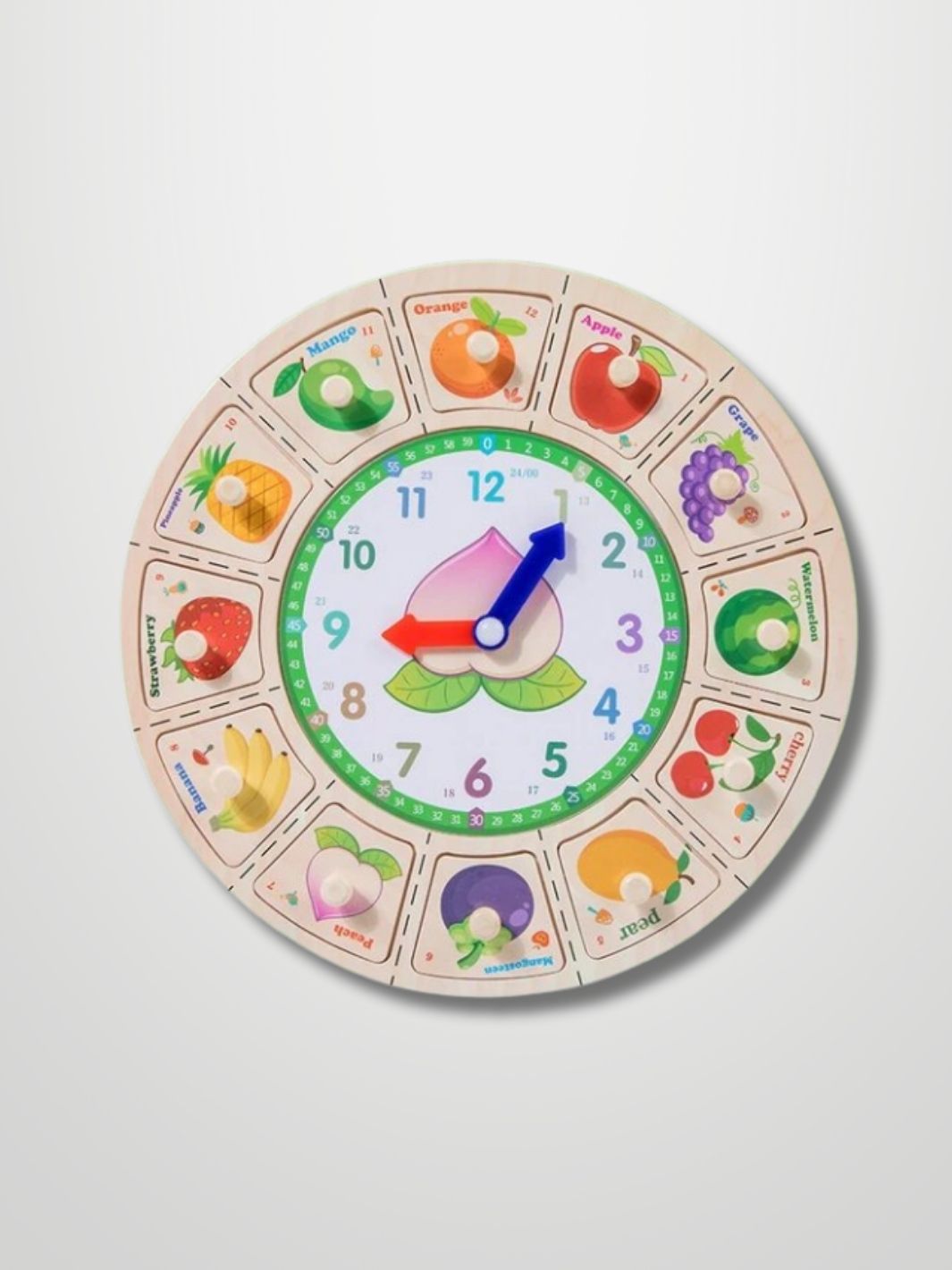 Horloge Pédagogique Montessori